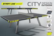 City Design Outdoor – новый антивандальный теннисный стол в эксклюзивном дизайне