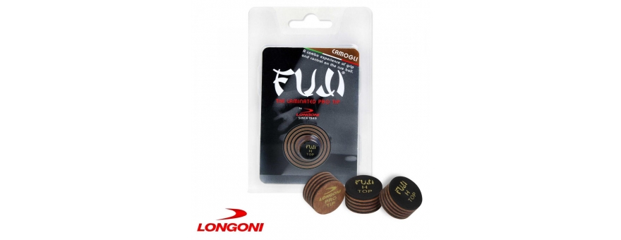 Наклейка для кия Longoni Fuji Camogli диа14 мм, Hard, Medium, Soft