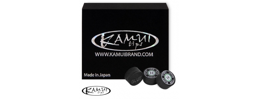 Наклейка для кия Kamui Black диам. 12 мм, Hard, Medium, Soft, Super Soft