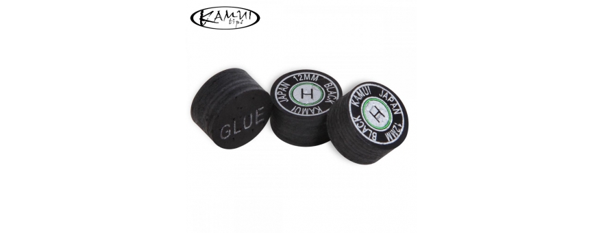 Наклейка для кия Kamui Black диам. 12 мм, Hard, Medium, Soft, Super Soft