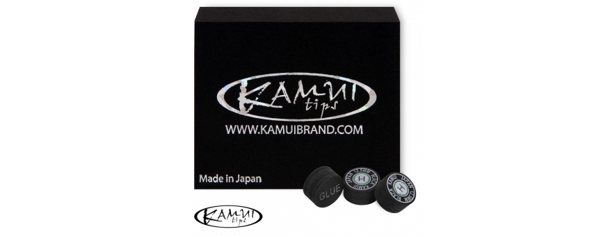 Наклейка для кия Kamui Black диам. 12,5 мм, Hard, Medium, Soft, Super Soft 1 шт.