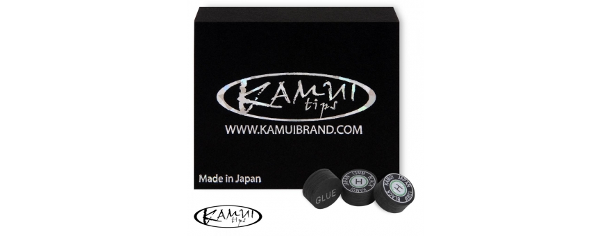 Наклейка для кия Kamui Black диам. 13, 14 мм