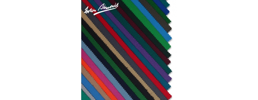 Сукно Iwan Simonis 760, цветовая гамма