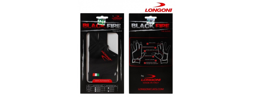 Перчатка Longoni Black Fire