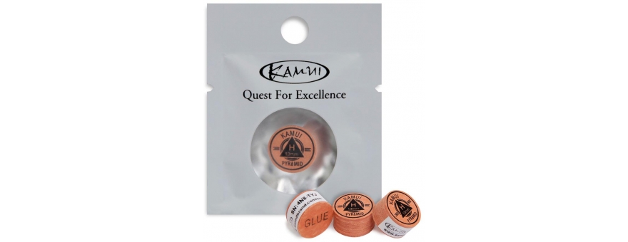 Наклейка для кия Kamui pyramid original 13 мм Hard, Medium, Soft, Super Soft