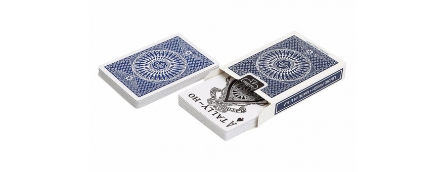 Настольная игра Карты "Tally-Ho Circle", синяя рубашка