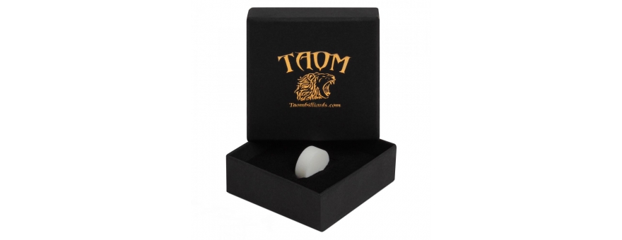 Наклейка для кия TAOM 2.0 BREAK&JUMP WHITE Ø14ММ 1ШТ.