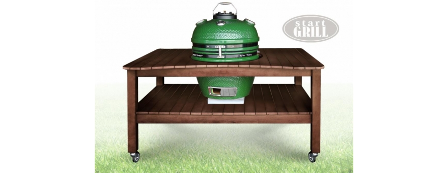 Аксессуар Стол для керамического гриля Start Grill на колесах