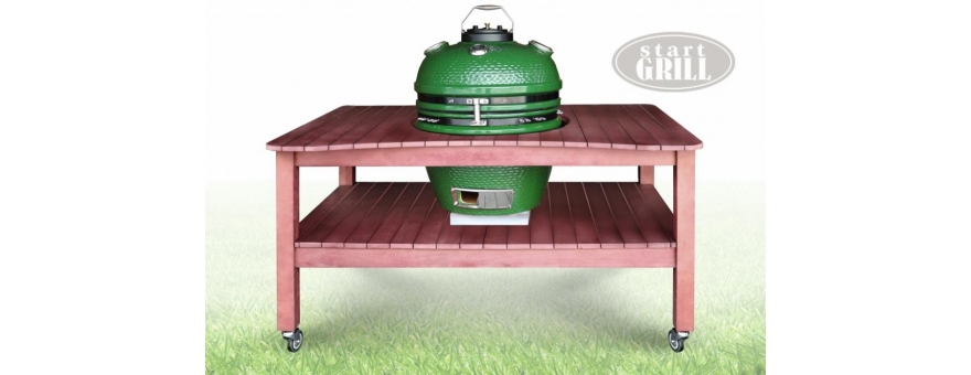 Аксессуар Стол для керамического гриля Start Grill на колесах