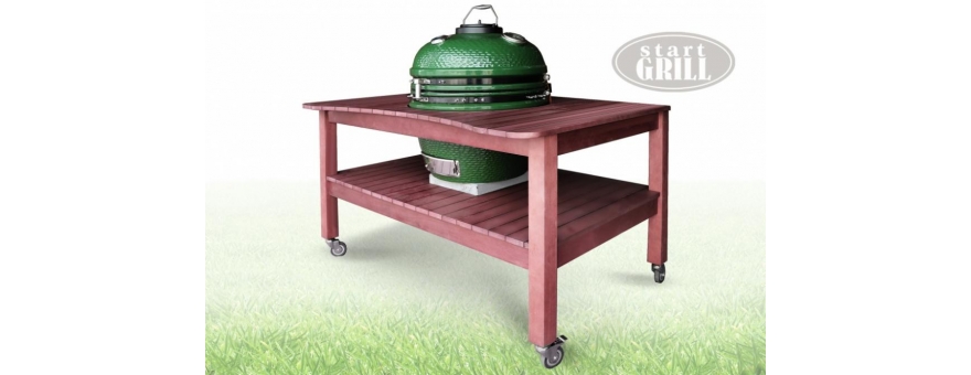 Аксессуар Стол для керамического гриля Start Grill на колесах