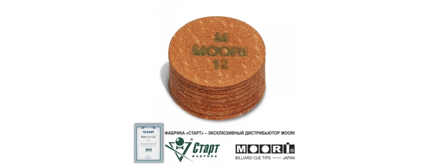 Наклейка для кия Наклейка 12 мм Moori Regular M