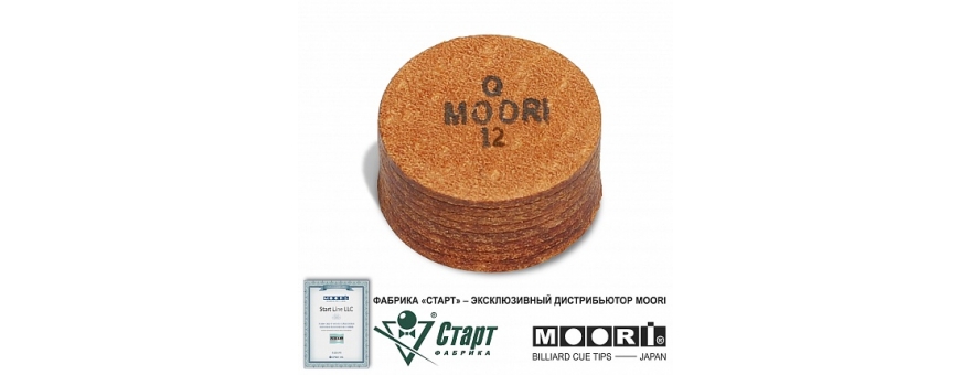 Наклейка для кия Наклейка 12 мм Moori Regular Q