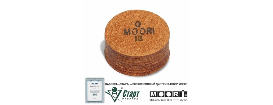 Наклейка для кия Наклейка 13 мм Moori Regular Q