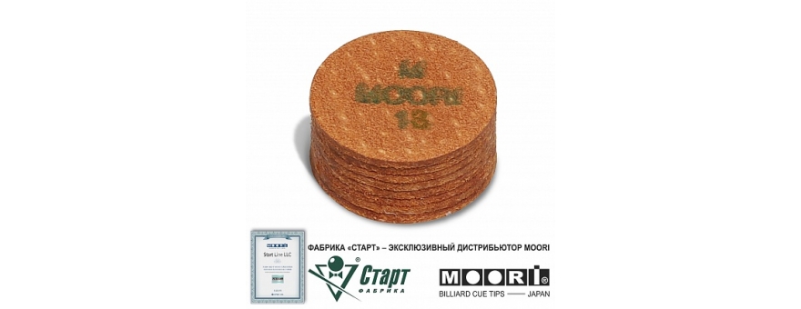 Наклейка для кия Наклейка 13 мм Moori Regular M