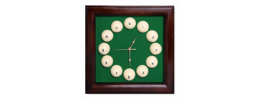Часы Часы Fortuna Бильярд SR4666 коричневые 44x44см