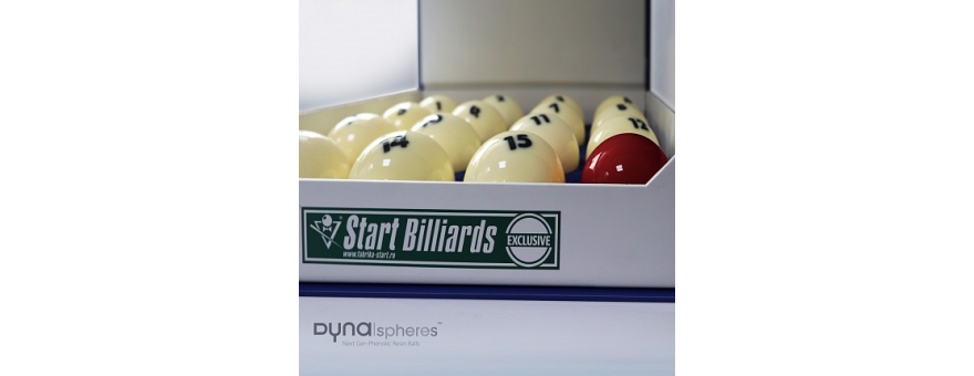 Бильярдные шары Dyna | spheres Prime Pyramid Next Gen 68 мм BDSPYBR680Y