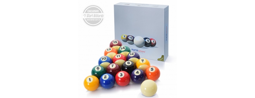 Бильярдные шары Dyna | spheres Bronze Pool Next Gen 57,2 мм BDSPOBR572US