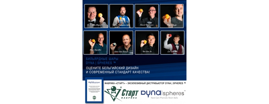 Бильярдные шары Dyna | spheres Silver Snooker Next Gen 52,4 мм BDSSNSI524