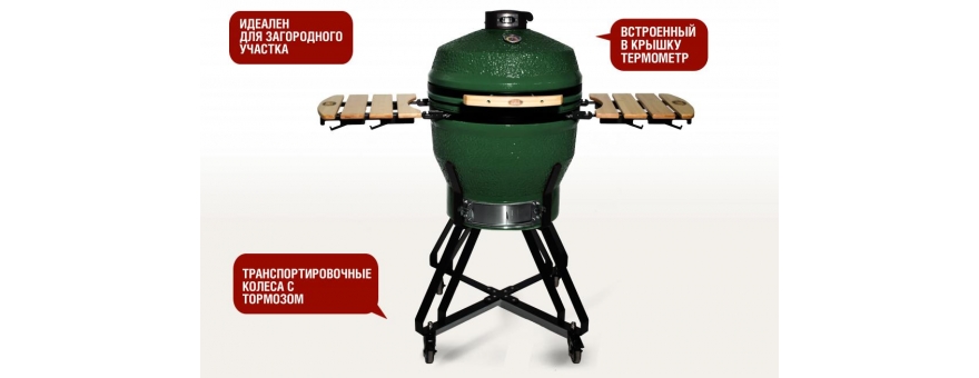 Гриль Старт Про Start Grill PRO зелёный, 56 см/22 дюйма