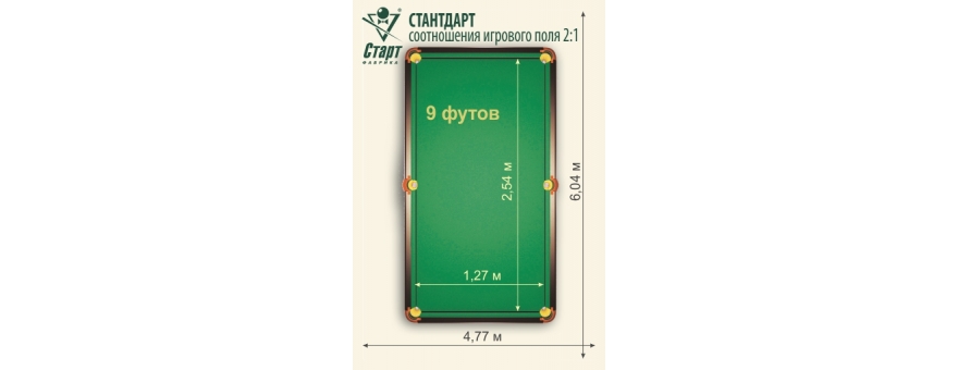 Бильярдный стол Омега