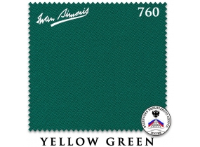 Сукно Iwan Simonis 760 Yellow green, 195 см