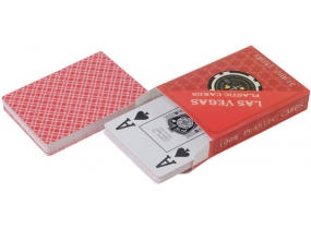 Настольная игра Карты для покера «Las Vegas» 100% пластик