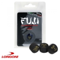 Наклейка для кия Longoni Fuji Black диам. 13, 14 мм, Hard, Medium, Soft