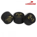 Наклейка для кия Longoni Fuji Black диам. 13, 14 мм, Hard, Medium, Soft