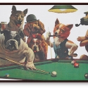 Постер Набор зеркальных панно DOGS 49X35СМ 5шт