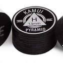 Наклейка для кия Kamui pyramid black 13 мм Hard, Medium, Soft, Super Soft