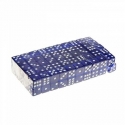 Настольная игра Кости игральные пластиковые, 12 мм, 1шт, цвет синий