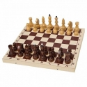 Настольная игра Шахматы турнирные утяжеленные в комплекте с доской (Орлов)