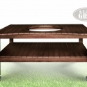 Аксессуар Стол для керамического гриля Start Grill на колесах