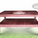 Аксессуар Стол для керамического гриля Start Grill на колесах